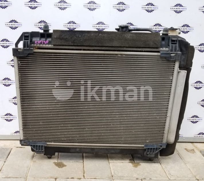 Toyota Vitz KSP130 Radiator & A/C Condenser Complete for Sale in JaEla