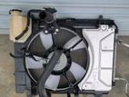 Toyota vitz ksp130 radiator complete set