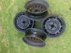 Toyota Vitz Original 14 Inch Japan Iron Wheel Set with Nuts