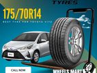 Toyota VItz Tyres 175/70R14 ( Made in Thailand)