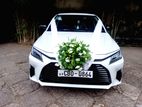 Toyota Yaris wedding car for Hire