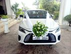 Toyota Yaris Wedding Car for Hires