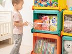 Toys Storage Box Trolley Wheels Cart