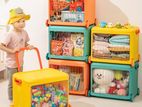 Toys Storage Box Trolley Wheels Cart