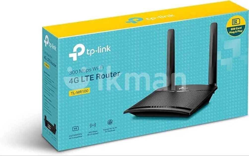 Colombo Router TP |- LINK TL-MR100 300 Mbps Wireless N 4G LTE Router new for Sale in ...