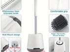 TPR Toilet Brush Wall Mounted Silicone Head -