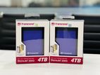 Transcend 4 Tb Storejet ( 25 H3 ) Portable Hdd