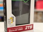 Transcend Store Jet 25 M3 2 Tb Rugged Portable Hard Drive