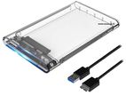 Transparent usb 3.0 Enclouser Case