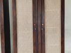 Treated Mahogany cupboards/wardrobe