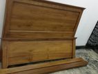Teak Wood Trible Box Bed