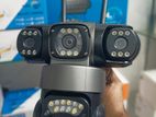 Triple lens CCTV Camera