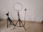 Tripod with Ring Light