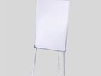 Tripod Flip Chart Stand with White Board 3x2 (Adjustable 6ft)