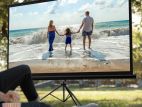 Tripod Projector 6" Stand With Screen 72″x72″