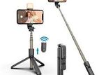 Tripod R1S- Selfie Stick with LED Fill Light & Remote
