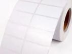 Tt 38mm x 25mm 2UPS 4000 PCS - Barcode Label Roll