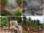 Tube Well and Concrete Filling - Ahangama