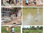 Tube Well and Concrete Filling