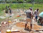 Tube Well and Concrete Filling