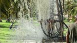 Tube Well And Concrete Filling