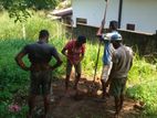 Tube Well and Concrete Filling - Galle