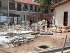 Tube Well and Concrete Filling - ගම්පහ