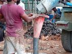 Tube Well and Concrete Filling (මීගමුව)