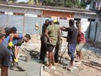 Tube Well and Concrete Filling - Negambo