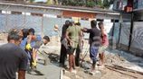 Tube Well and Concrete Filling - Piliyandala