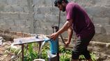 Tube Well Concrete Filling - Minuwangoda