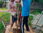 Tube Well Concrete Filling - Nugegoda