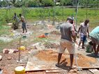 Tube Well Concrete Filling - සපුගස්කන්ද
