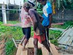 Tube Wells Concrete Filling - Nugegoda