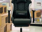 TURBOGEAR TG2772 White & Black Gaming Chair