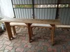 Tution Class Wooden Benches Set