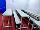 Tution Desk with Bench ( ඩෙස් බංකු )