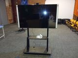 TV & SMART BOARD 32"-75" MOVABLE TROLLY STAND