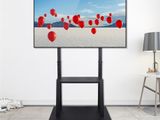 TV & SMART BOARD 32"-75" MOVABLE TROLLY STAND