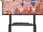 TV & SMART BOARD 32"-75" MOVABLE TROLLY STAND