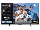 TV HISENSE 65 inch 4K UHD Smart VIDAA OS NEW
