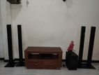 Tv Stand with Home Theater System