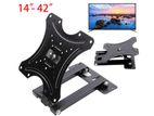 TV WALL MOUNT BRACKET 14-42 INCH LED LCD ADJUSTABLE STAND