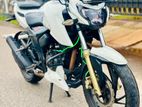 TVS Apache RTR White 2018