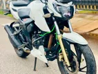 TVS Apache RTR White 2018