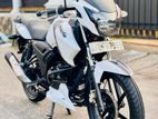 TVS Apache White 2017