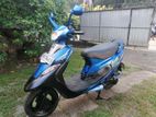TVS Scooty Pep+ Scoot on light 2018