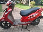 TVS Wego 2017 red