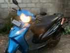 TVS Wego Blue & Black 2017