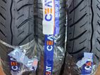 TVS Wego tyres 90/90/12 Ceat tubeless